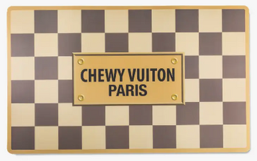 Checker Chewy Vuiton Placemat - Dog Mat (excl. 20% VAT)