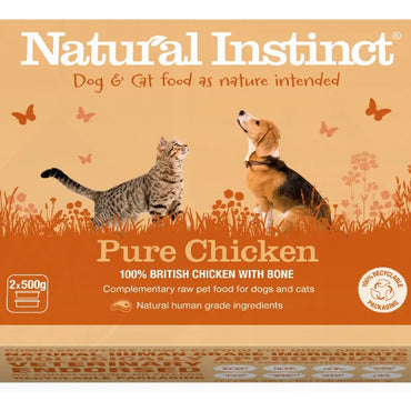 Natural Instinct Pure Chicken for Dogs & Cats (Excl. 20% VAT)