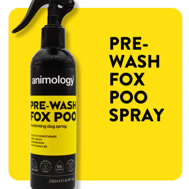 Animology - Pre-wash Fox Poo Deodorising Dog Spray  (excl. 20% VAT)