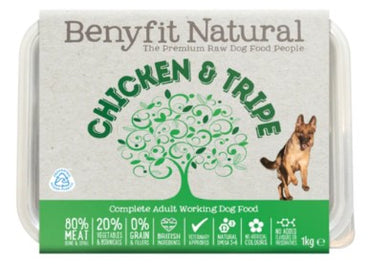Chicken & Tripe Complete Adult Raw Working Dog Food