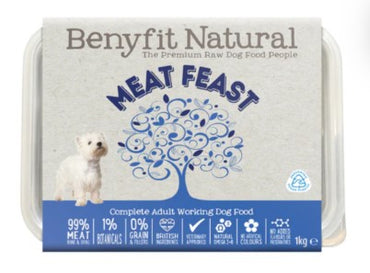Meat Feast Turkey Complete Adult Raw Working Dog Food