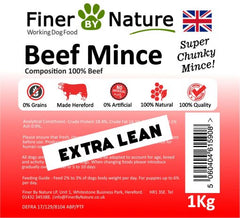 Beef Mince  (60% Lean) no bone 