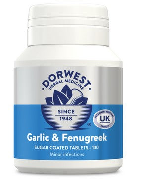 Garlic & Fenugreek Tablets (excl. 20% VAT)