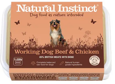 Natural Instinct Beef & Chicken Working Dog
