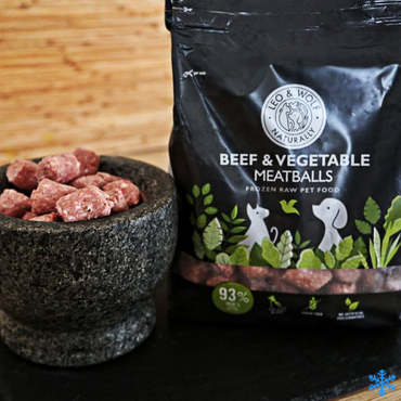 Leo & Wolf Meatballs - Beef & Vegetable