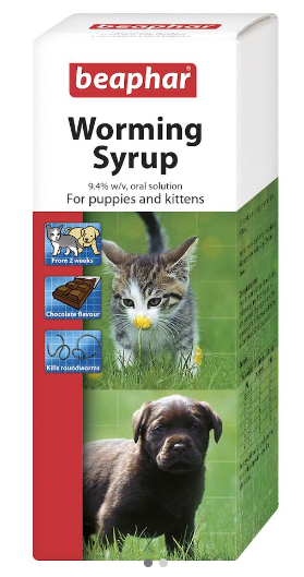 Beaphar Worming Syrup for Cats & Dogs (excl. 20% VAT)