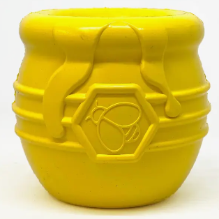 Sodapup - Large Honey Pot Durable Rubber Treat Dispenser & Enrichment (excl. 20% VAT)