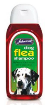 Johnson's dog flea shampoo (excl. 20% VAT)