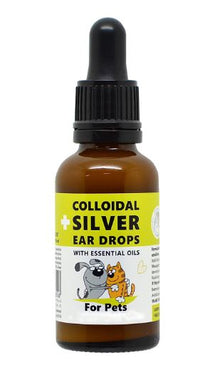 Optimised Energetics Colloidal Silver For Pets Ear Drops (excl. 20% VAT)