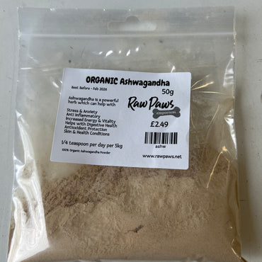 Ashwagandha, – ORGANIC