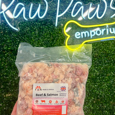 Beef & Salmon Raw 1kg