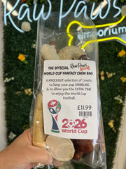THE OFFICIAL RAWPAWS WORLD CUP FANTASY CHEW BAG