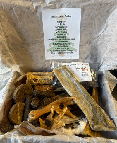 Raw Paws Advent Treat Box