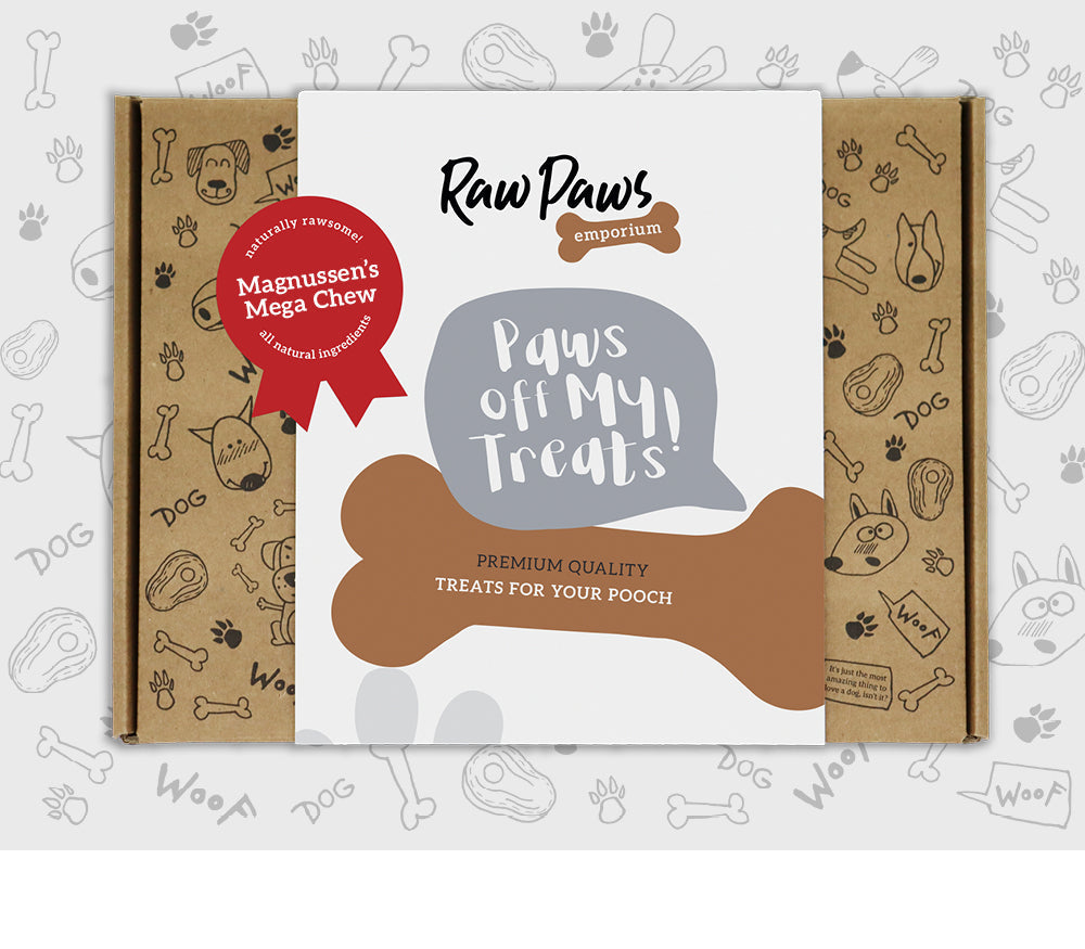 Magnussen's Mega Chew' Dog Treat Box