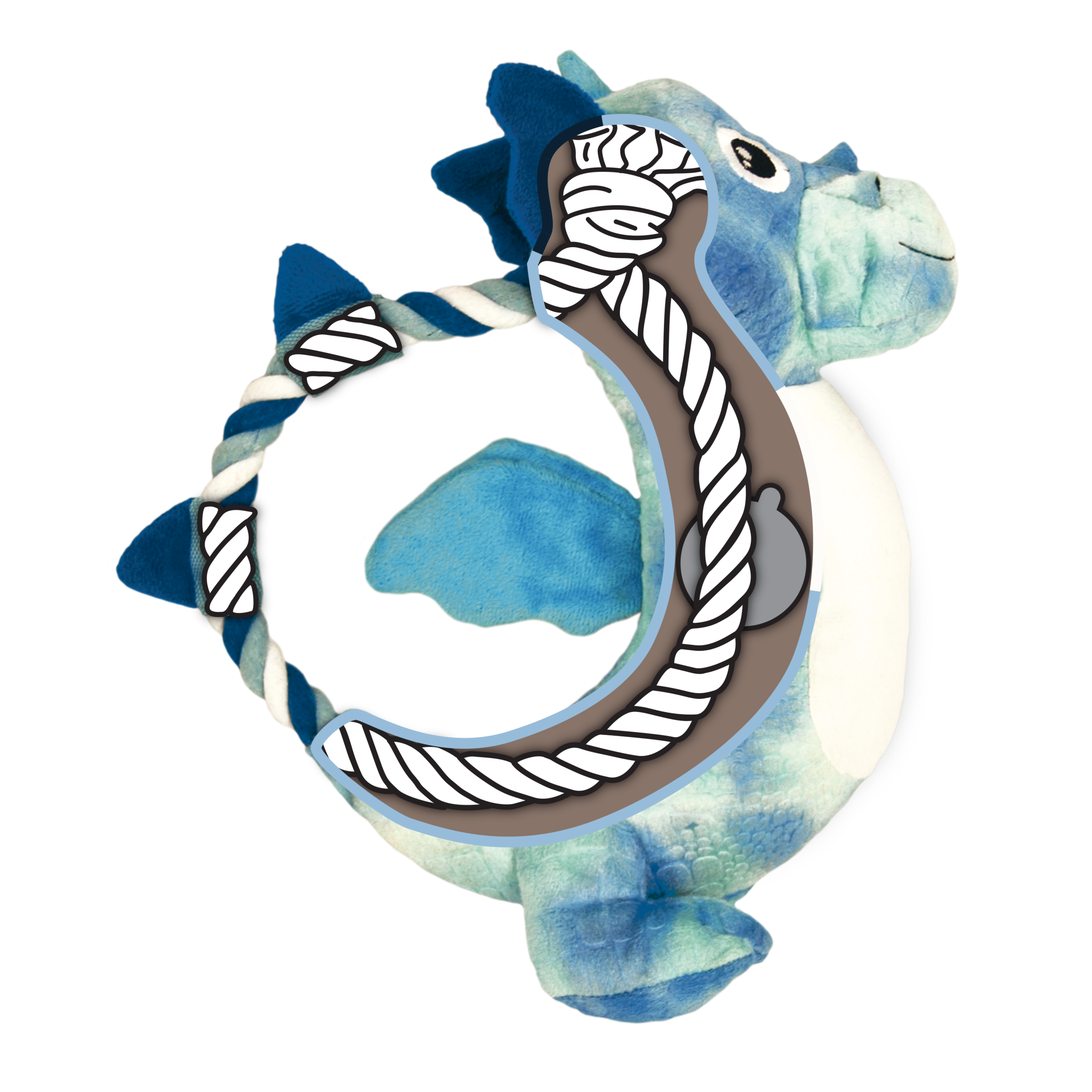 KONG® Dragon Knots