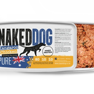 Naked Dog PURE Chicken & Kangaroo 2x500g