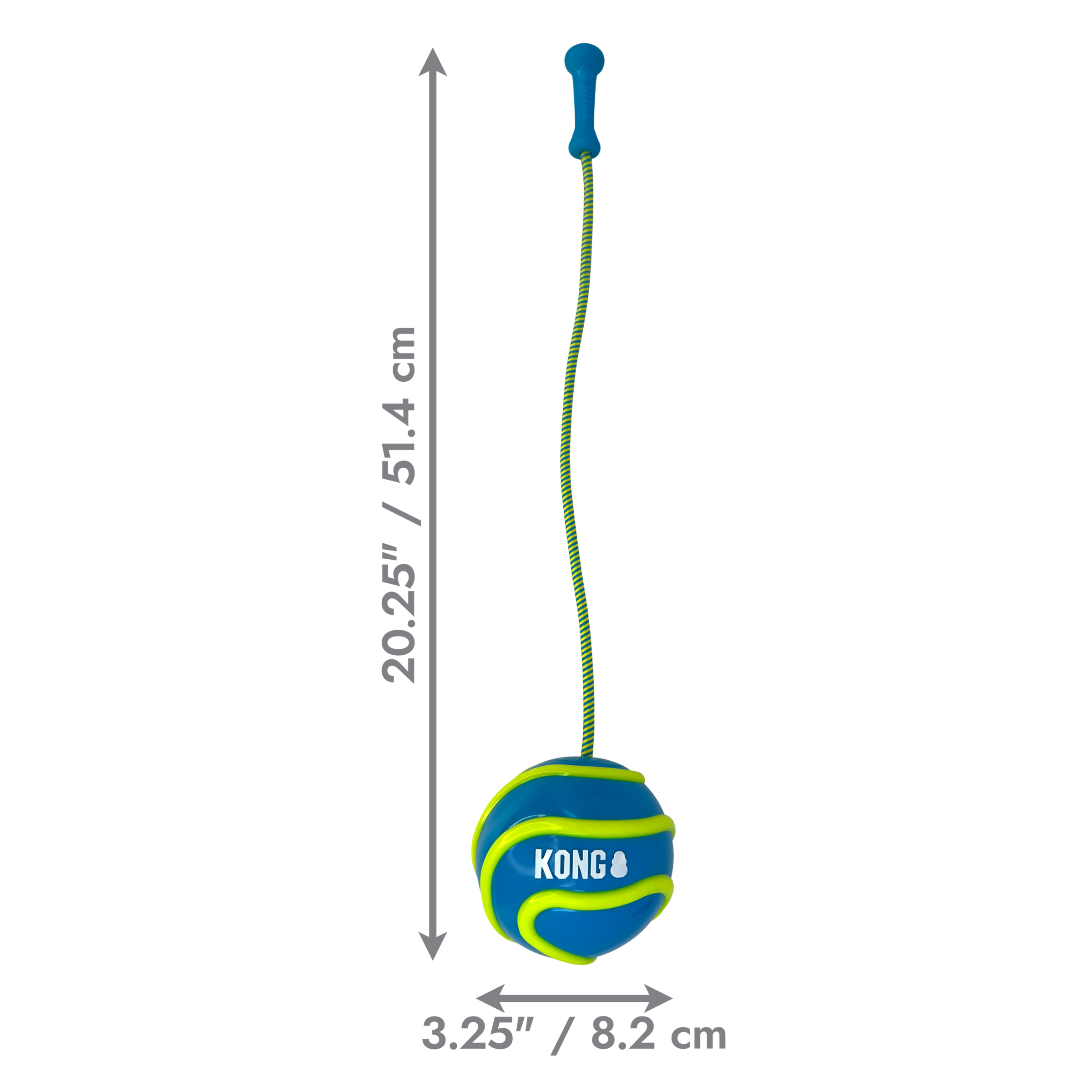KONG® Bunji High-Viz Ball
