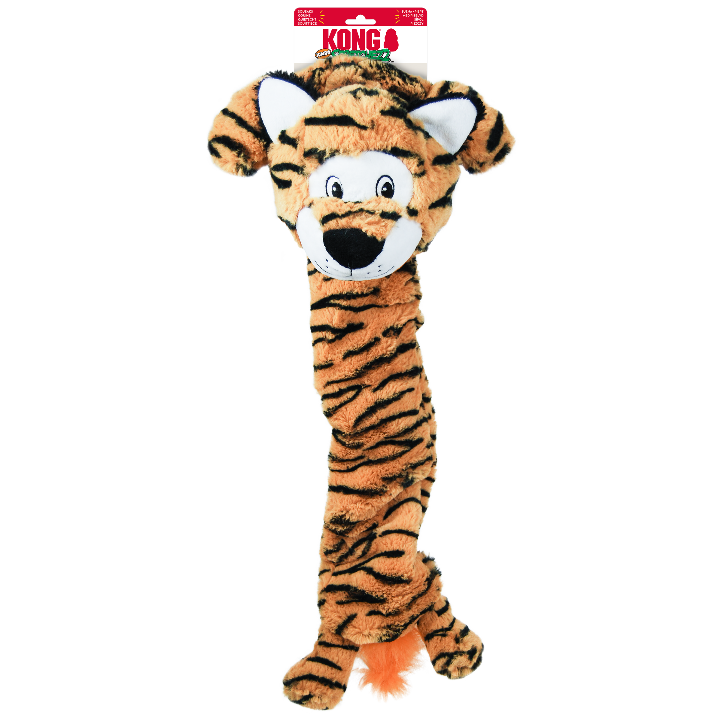 KONG® Stretchezz Jumbo Tiger