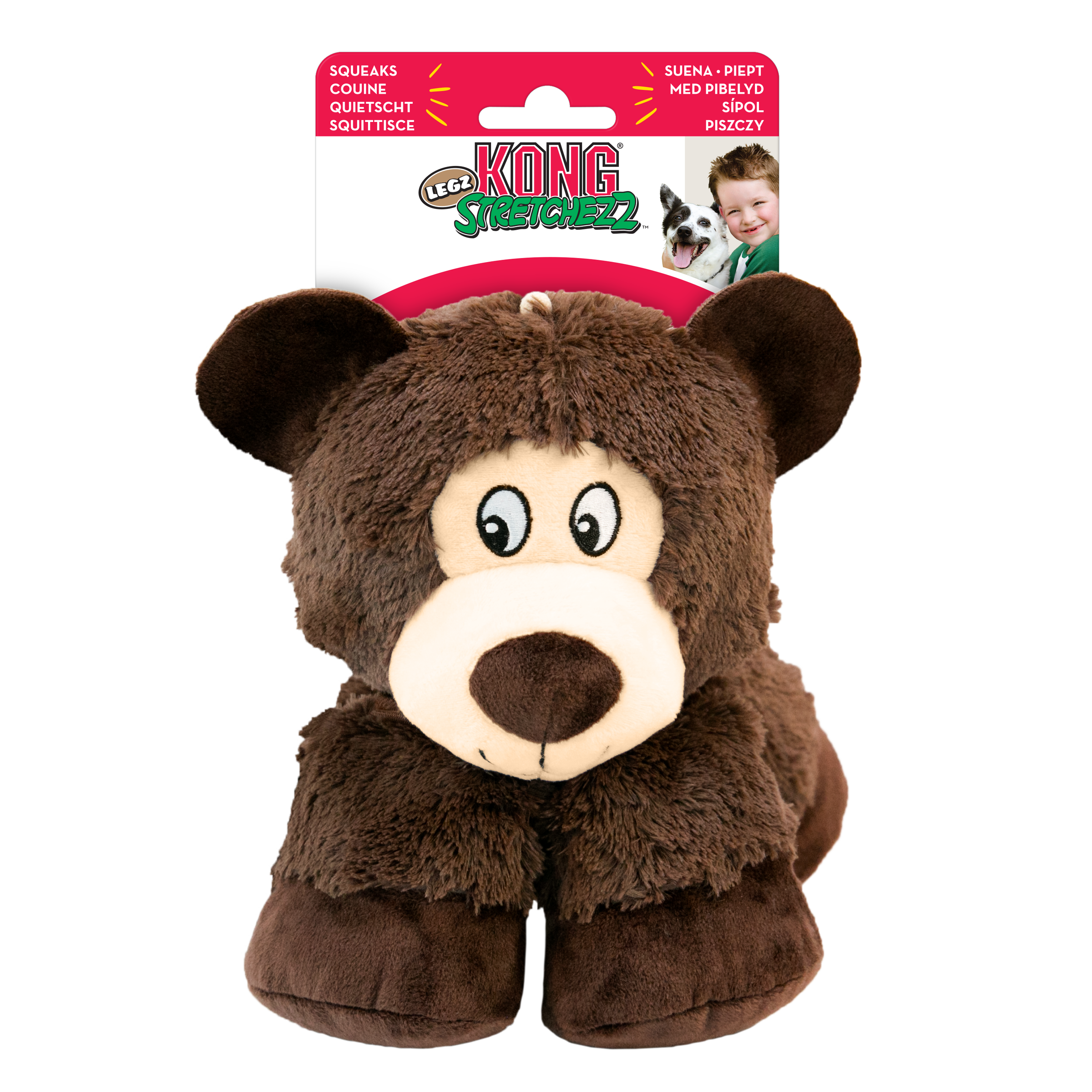 KONG® Stretchezz Legz Bear