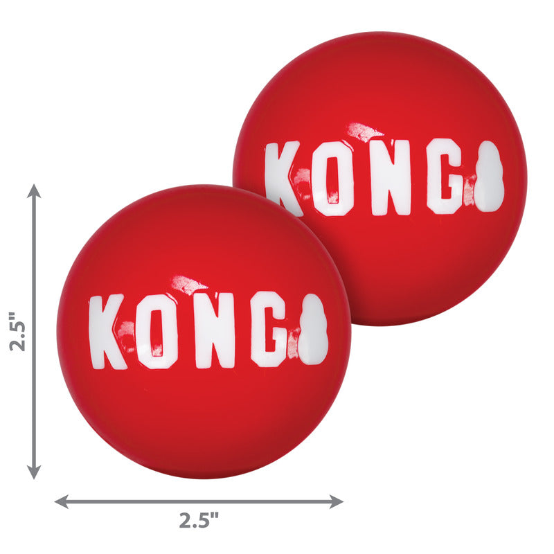 KONG® SIGNATURE BALLS 2-PK