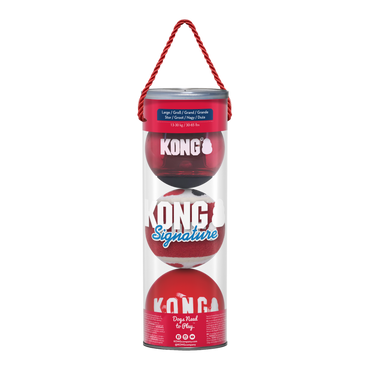 KONG® SIGNATURE BALLS 3-PK