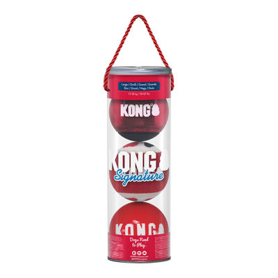 KONG® SIGNATURE BALLS 3-PK