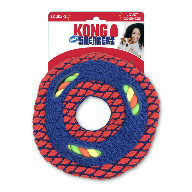 KONG® Sneakerz Sport Disc w/Rope