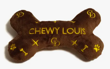 CatwalkDog Chewy Louis Bone Parody Plush Dog Toy (excl. 20% VAT)