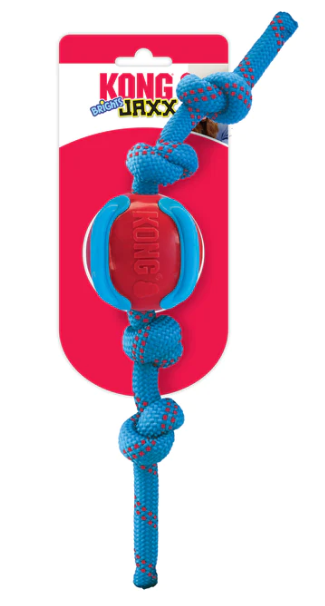 KONG® JAXX BRIGHTS BALL W/ROPE