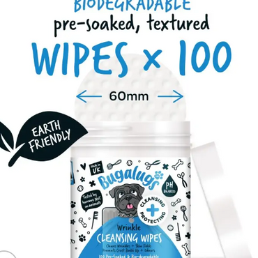 Bugalugs - Wrinkle Cleansing Wipes (excl. 20% VAT)