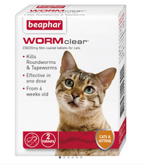 WORMclear® Worming Tablets for Cats (excl. 20% VAT)