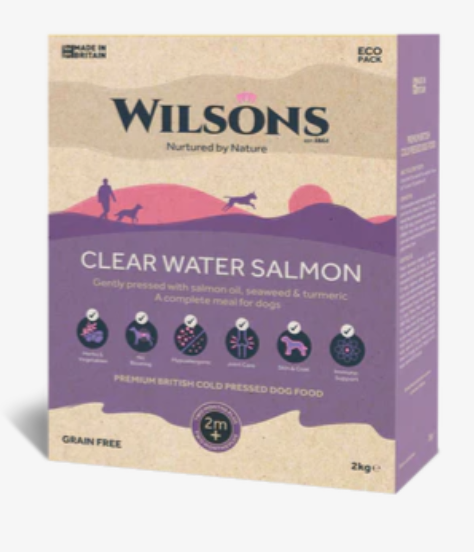 Clear Water Salmon Cold Pressed Dog Food (excl. 20% VAT)