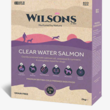 Clear Water Salmon Cold Pressed Dog Food (excl. 20% VAT)