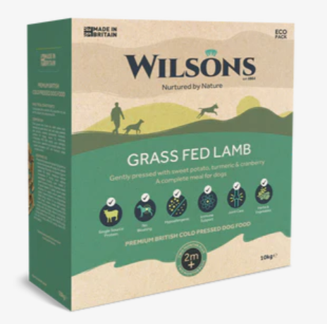 Grass Fed Lamb Cold Pressed Dog Food (excl. 20% VAT)