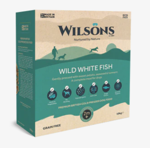 Wild White Fish Cold Pressed Dog Food (excl. 20% VAT)