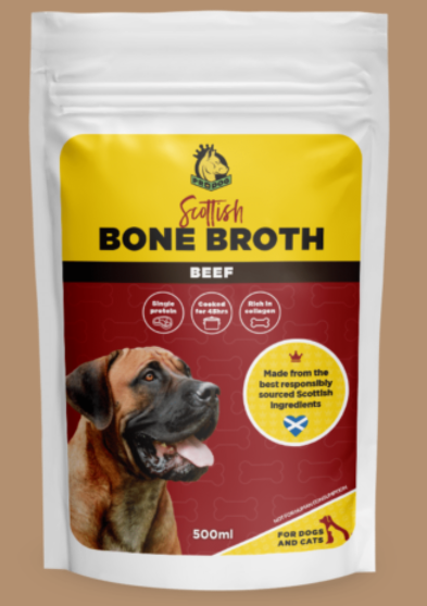 Scottish Beef Bone Broth (excl VAT @ 20%)