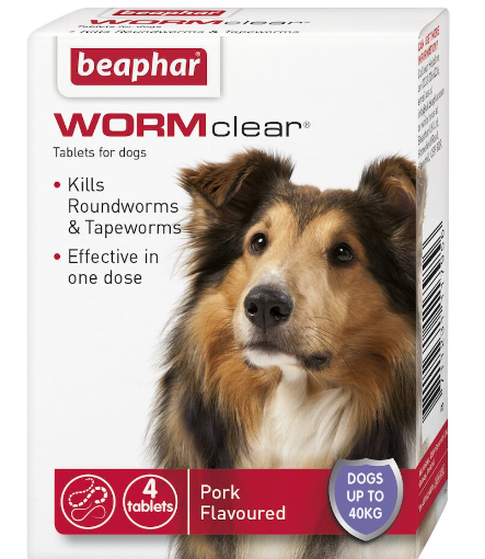 WORMclear® Worming Tablets for Dogs (excl. 20% VAT)