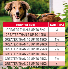 WORMclear® Worming Tablets for Dogs (excl. 20% VAT)