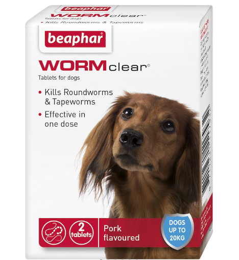 WORMclear® Worming Tablets for Dogs (excl. 20% VAT)