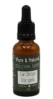 Colloidal Silver Antimicrobial Ear Drops For Dogs (excl. 20% VAT)