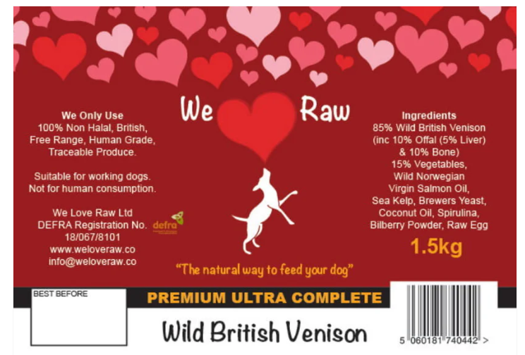 Premium Ultra Complete: Wild British Venison