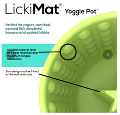 Lickimat Yoggie Pot (excl. 20% VAT)