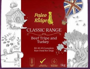 Classic Beef Tripe and Turkey