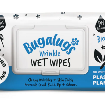 Bugalugs - Wrinkle Wet Wipes for Dogs & Cats (excl. 20% VAT)