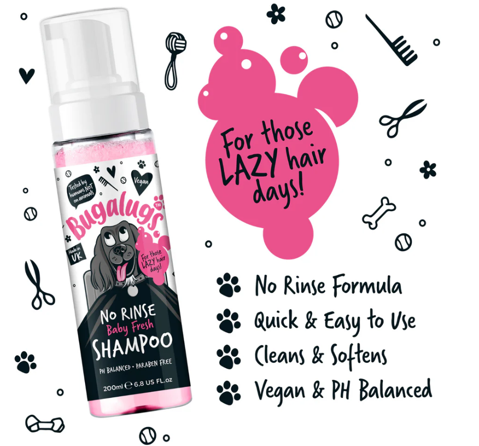 Bugalugs No Rinse Shampoo & Conditioner (excl. 20% VAT)