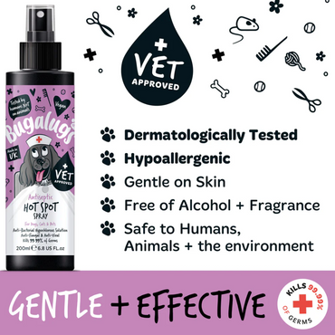 Antiseptic Hot Spot Spray for Dogs, Cats & Pets (excl. 20% VAT)