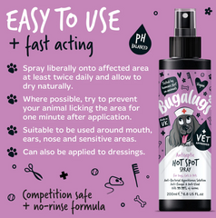 Antiseptic Hot Spot Spray for Dogs, Cats & Pets (excl. 20% VAT)