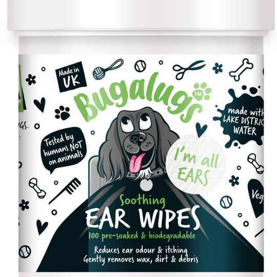 Bugalugs Biodegradable Soothing Ear Wipes (excl. 20% VAT)