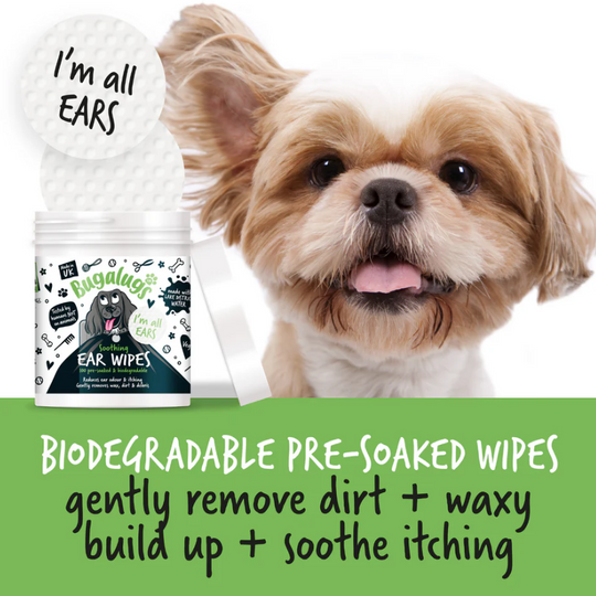 Bugalugs Biodegradable Soothing Ear Wipes (excl. 20% VAT)