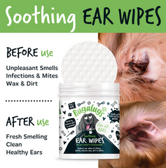 Bugalugs Biodegradable Soothing Ear Wipes (excl. 20% VAT)